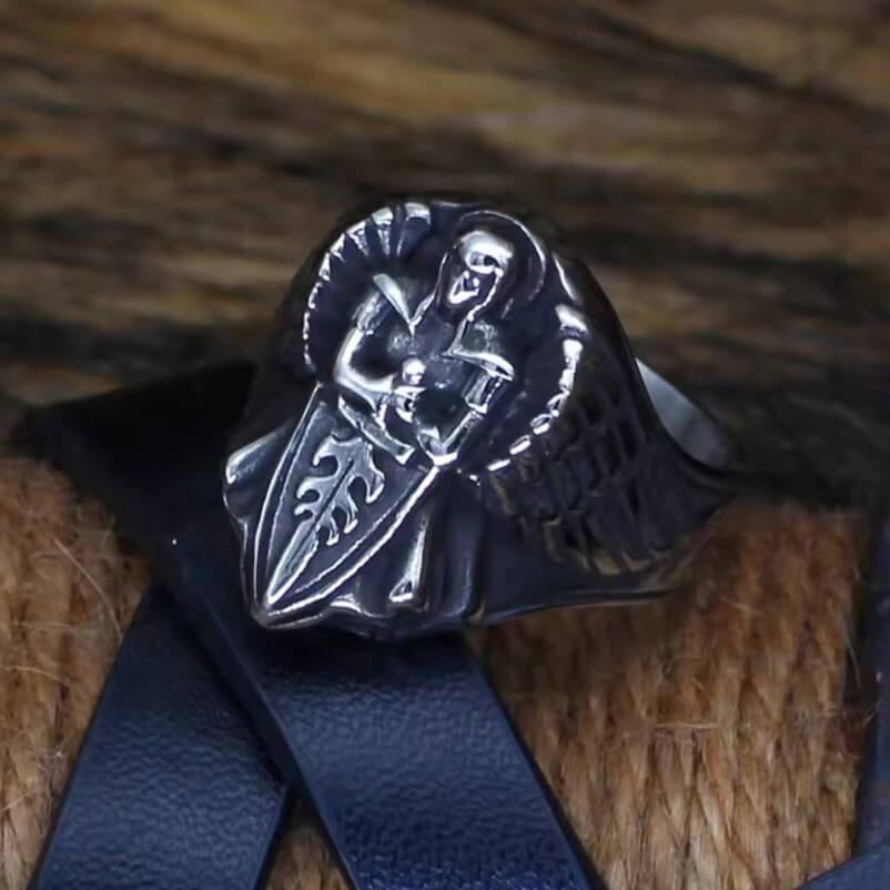 Viking Valkyrie Statement Ring | Sculptural Design