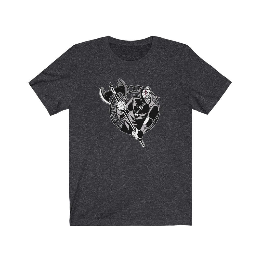 Viking Warrior and Vegvisir Compass T-Shirt