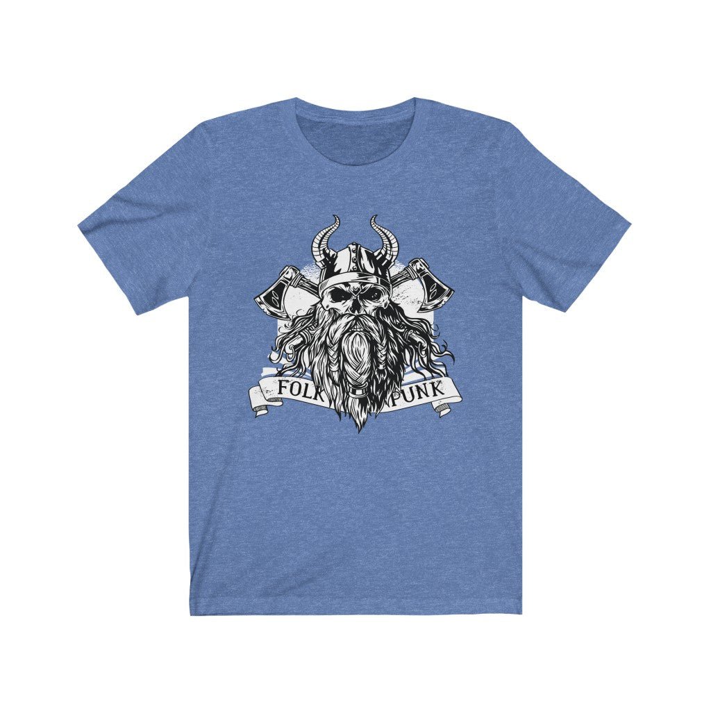 Viking Warrior Skull Crossed Axes T-Shirt