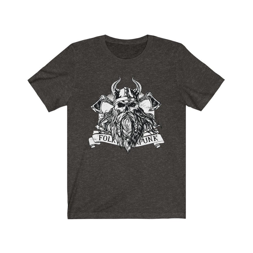 Viking Warrior Skull Crossed Axes T-Shirt