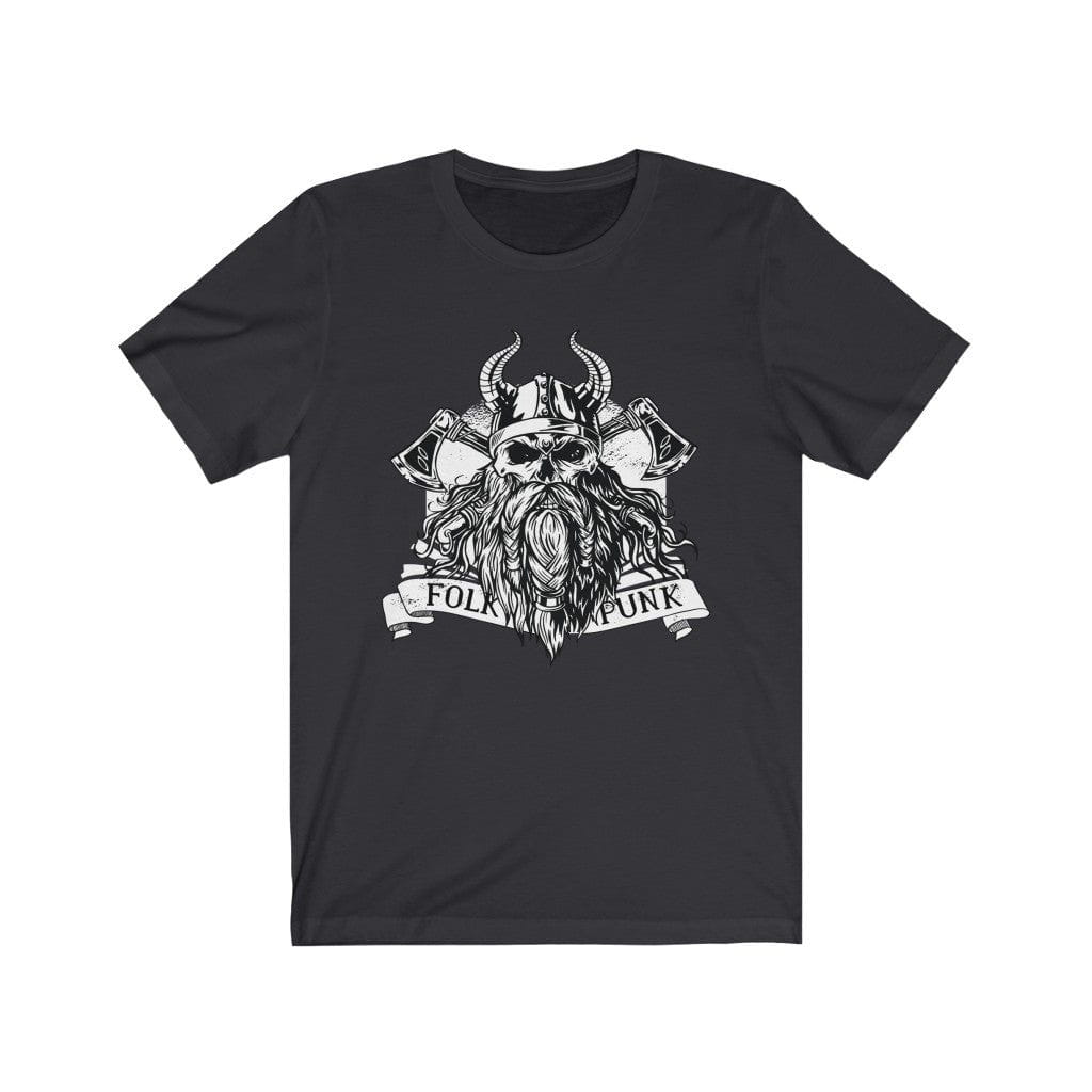 Viking Warrior Skull Crossed Axes T-Shirt