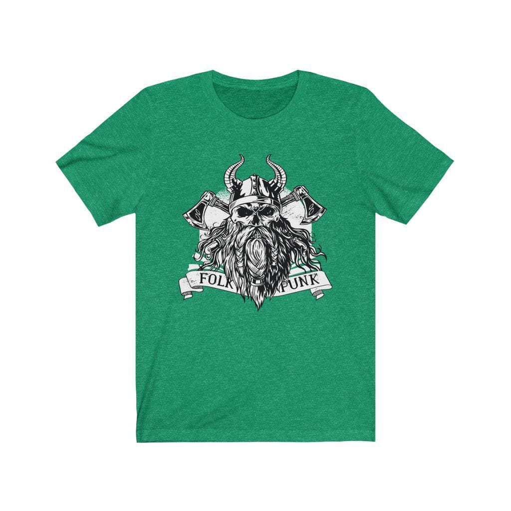 Viking Warrior Skull Crossed Axes T-Shirt