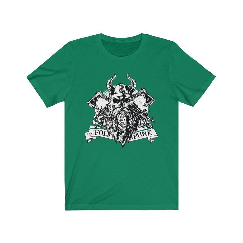 Viking Warrior Skull Crossed Axes T-Shirt