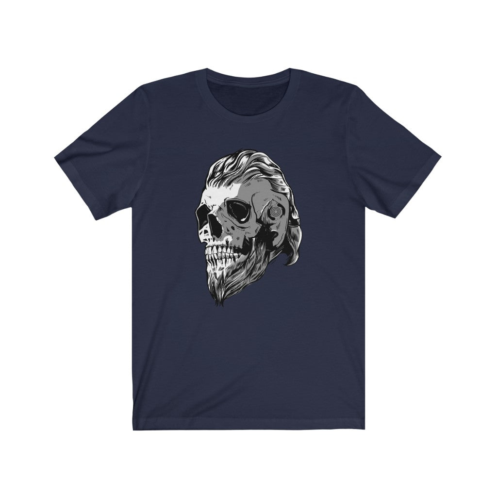 Viking Warrior Skull Rune Tattoos T-Shirt