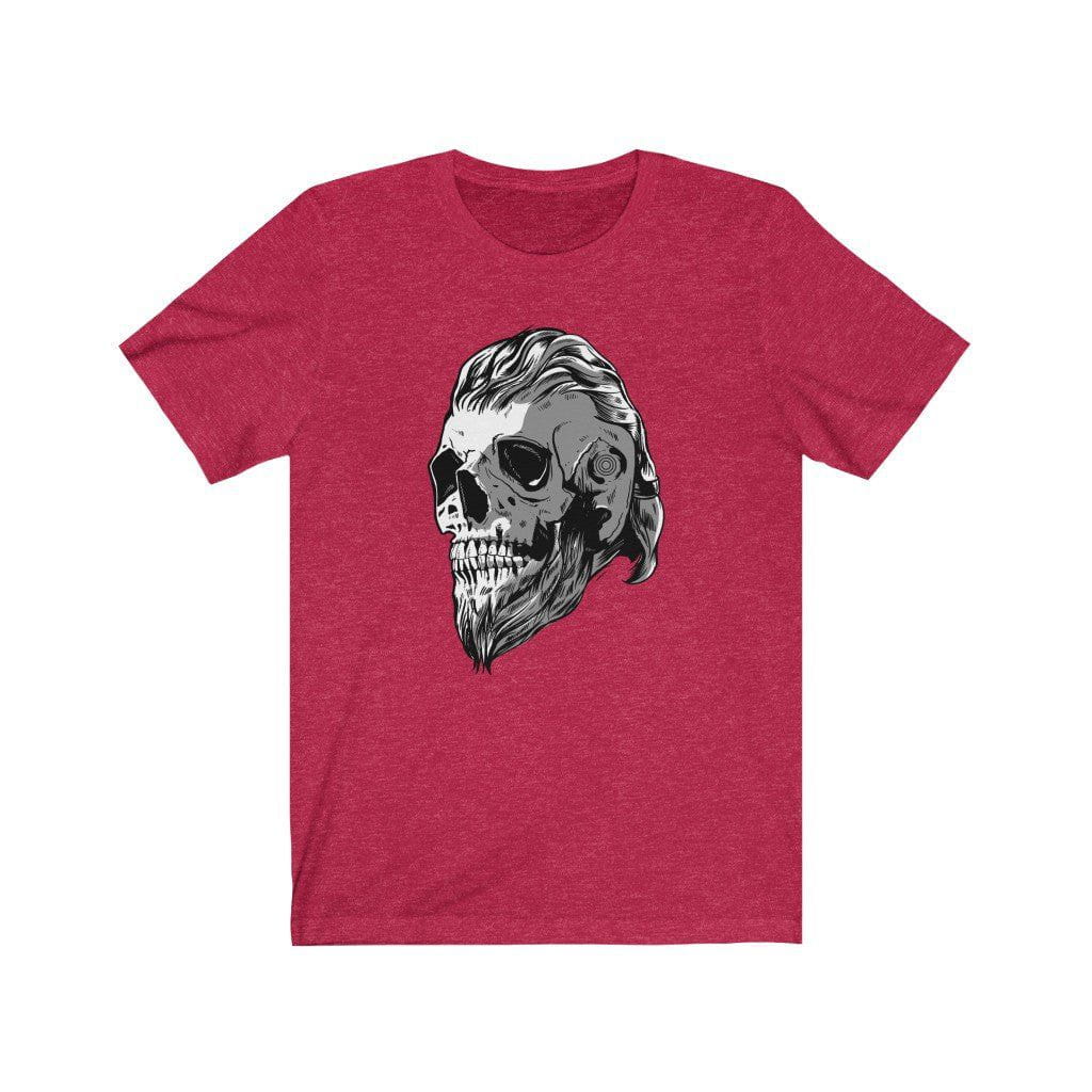 Viking Warrior Skull Rune Tattoos T-Shirt
