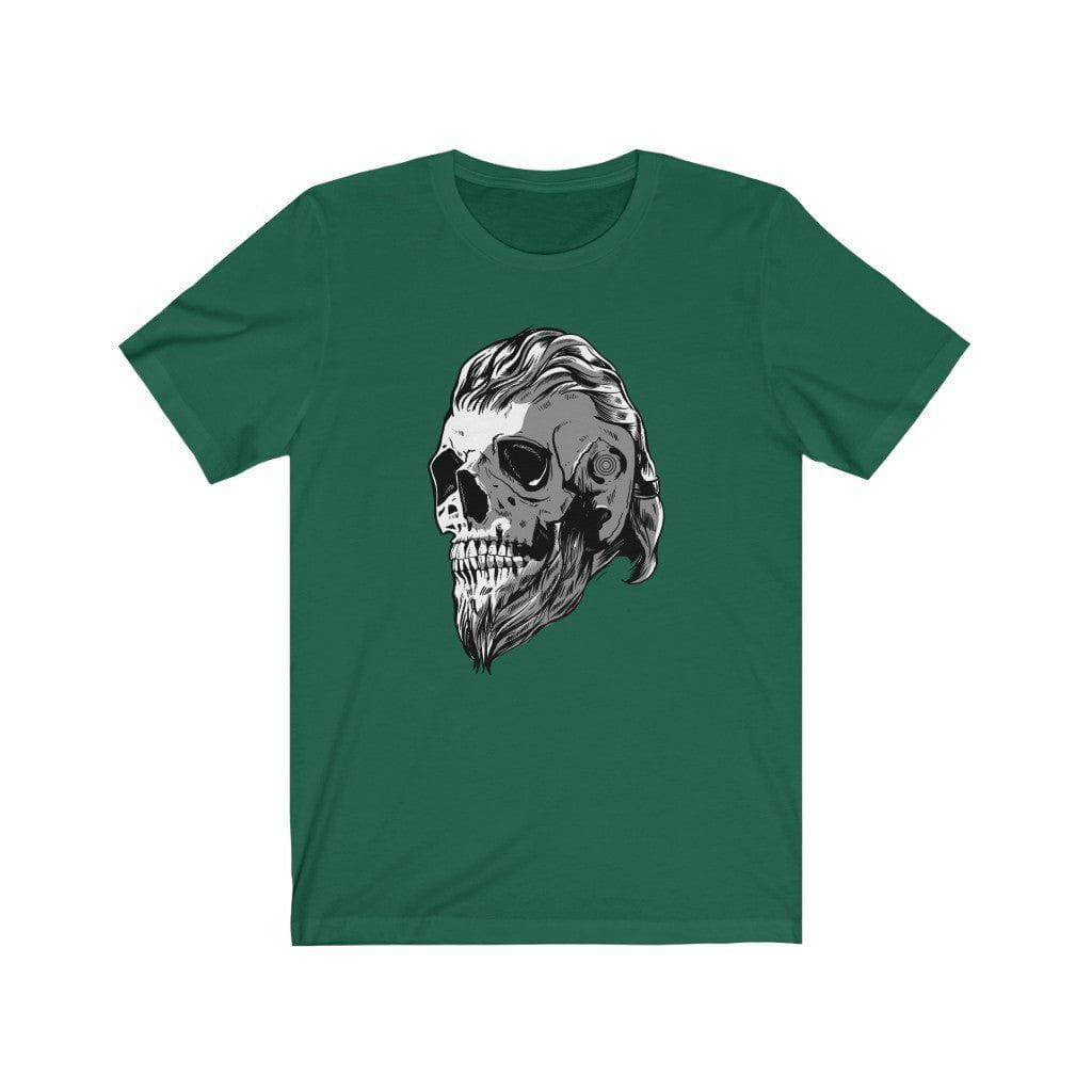 Viking Warrior Skull Rune Tattoos T-Shirt