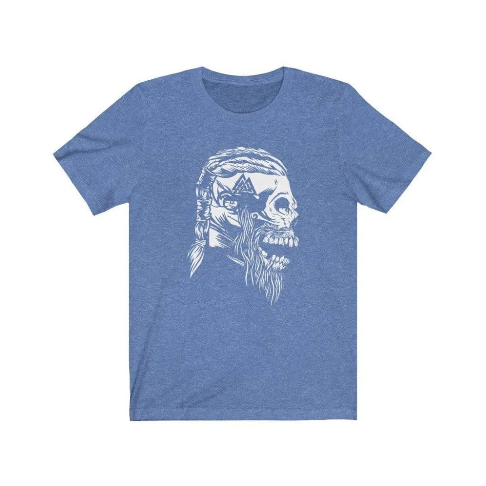 Viking Warrior Skull T-Shirt-10-Viking Warrior
