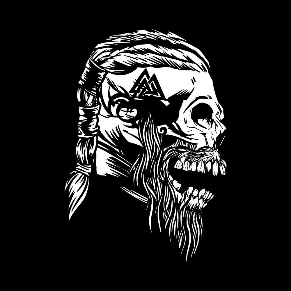 Viking Warrior Skull Shirt