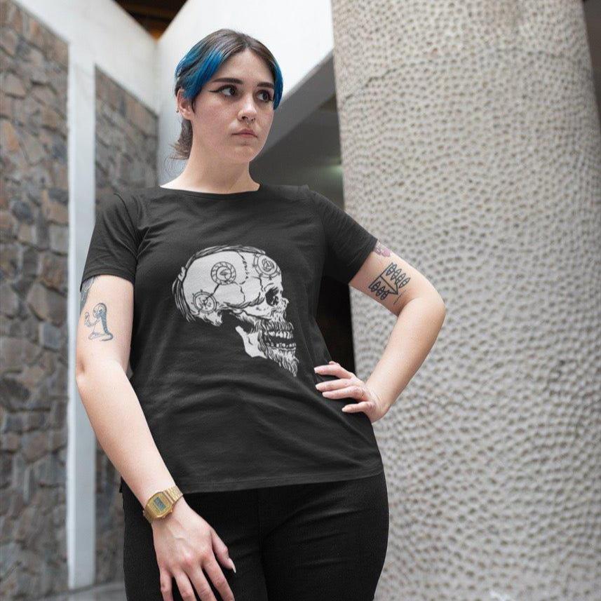 Viking Warrior Skull with Tattoos Shirt