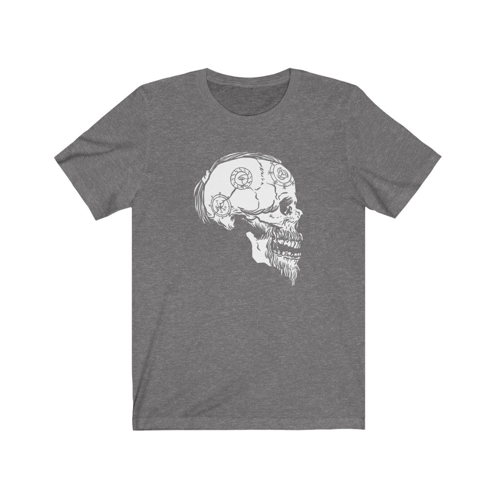 Viking Warrior Skull with Tattoos T-Shirt
