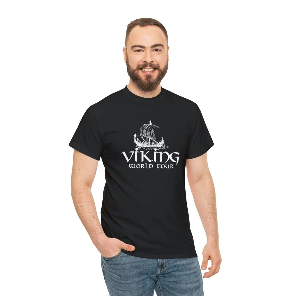 Viking World Tour T-Shirt (Ship Design)-3-Viking Warrior
