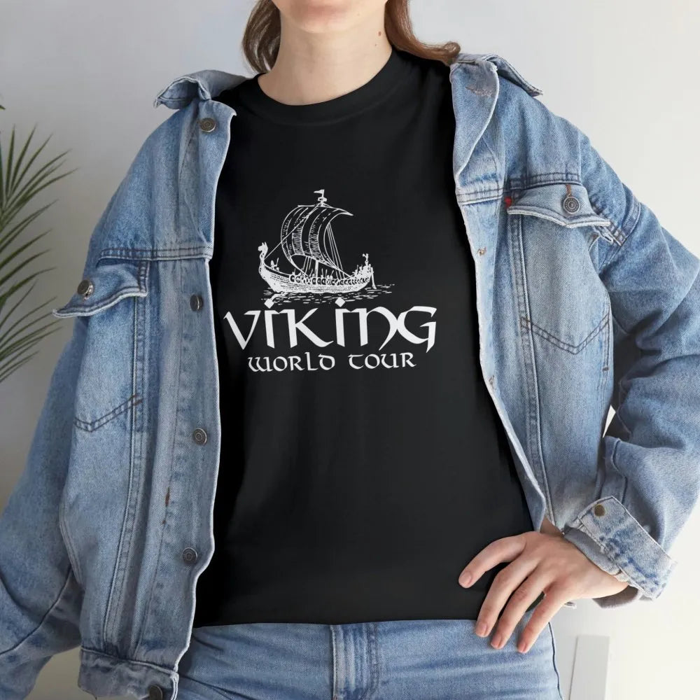 Viking World Tour T-Shirt (Ship Design)-4-Viking Warrior