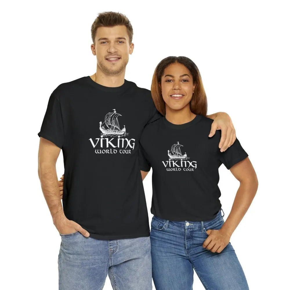 Viking World Tour T-Shirt (Ship Design)-5-Viking Warrior