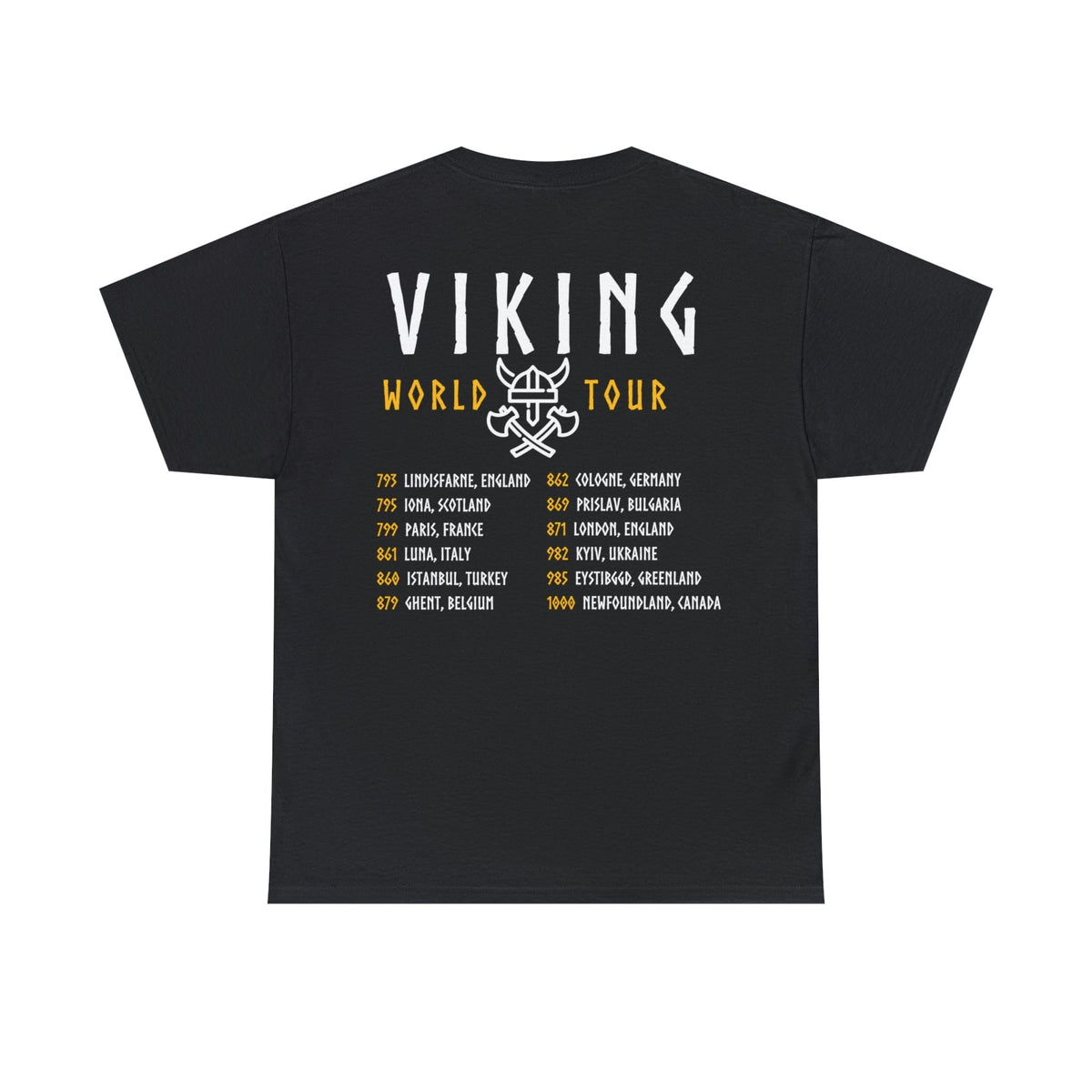 Viking World Tour Two-Sided T-Shirt