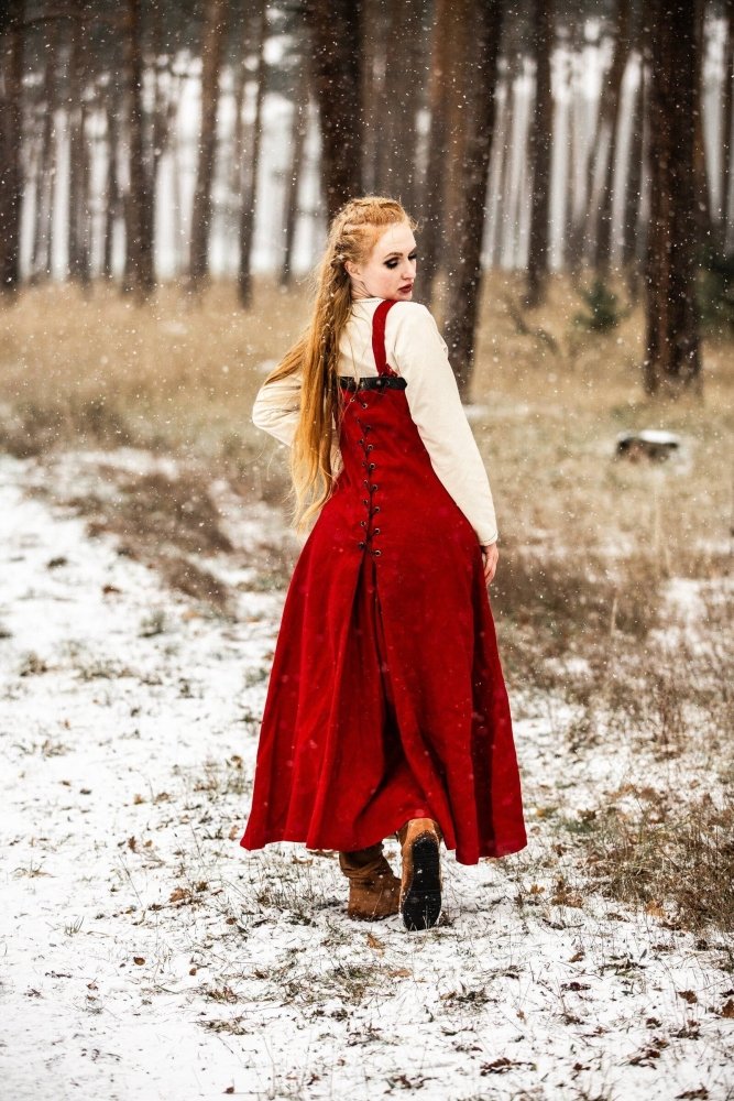 Viking Over Dress in Linen