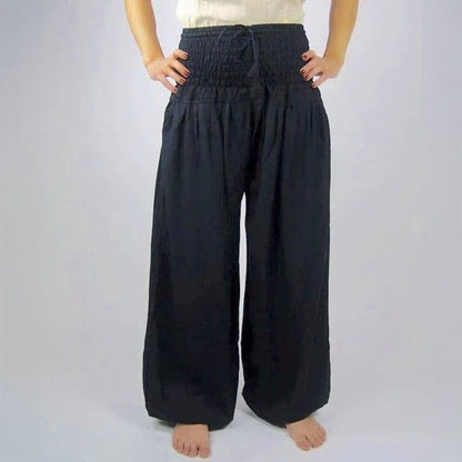 Women's High Waist Wide Leg Viking Pants | Elastic Waist-2-Viking Warrior