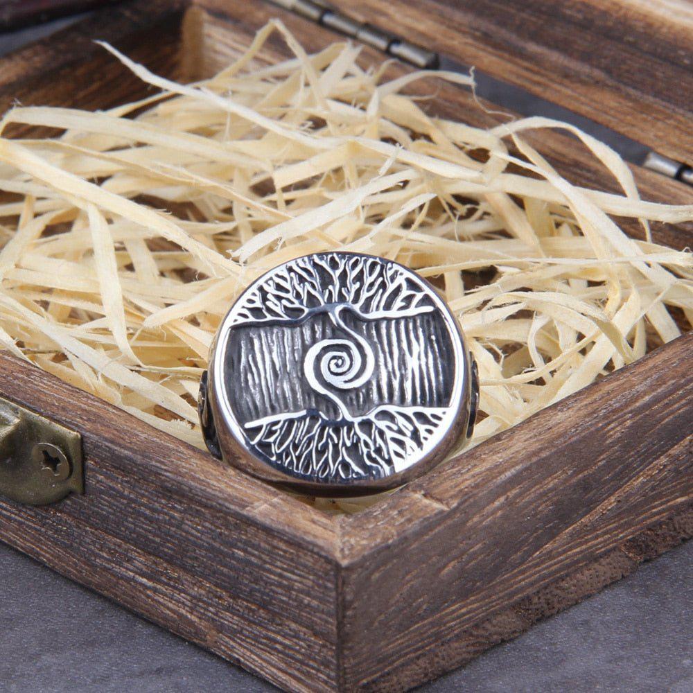 Yggdrasil Amulet Tree of Life Ring