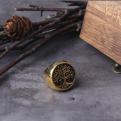 Yggdrasil Norse Tree Of Life Ring-2
