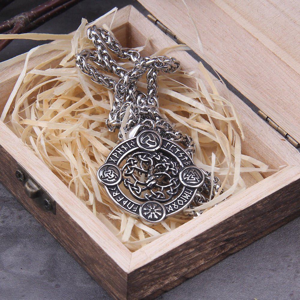 Yggdrasil Tree of Life Talisman Necklace