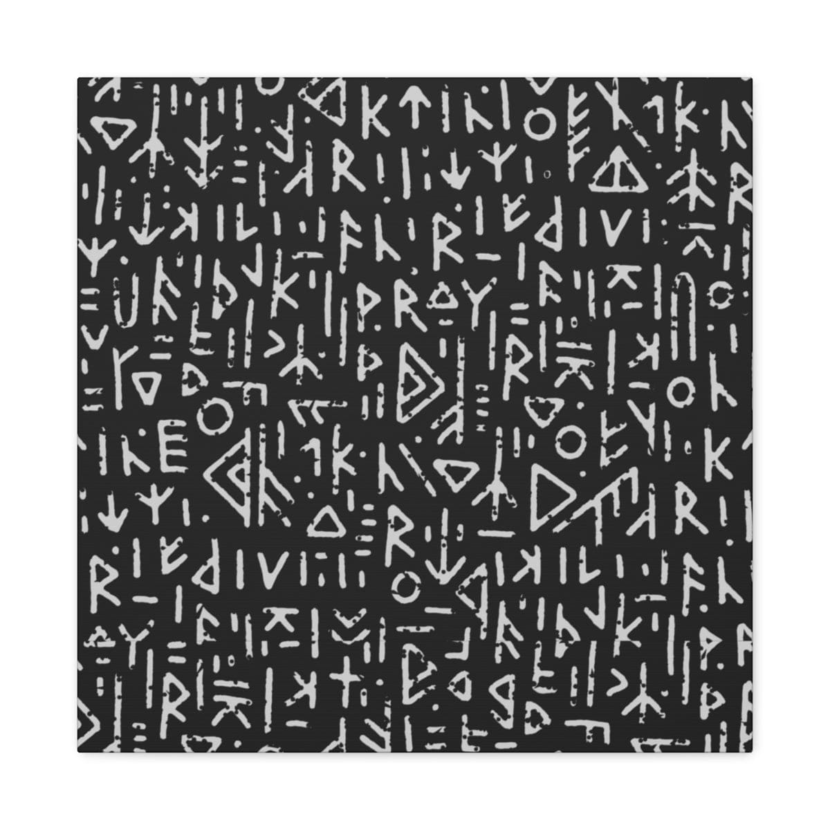 Viking Waymarker Abstract Modern Canvas - Ready to Hang Viking Wall Art