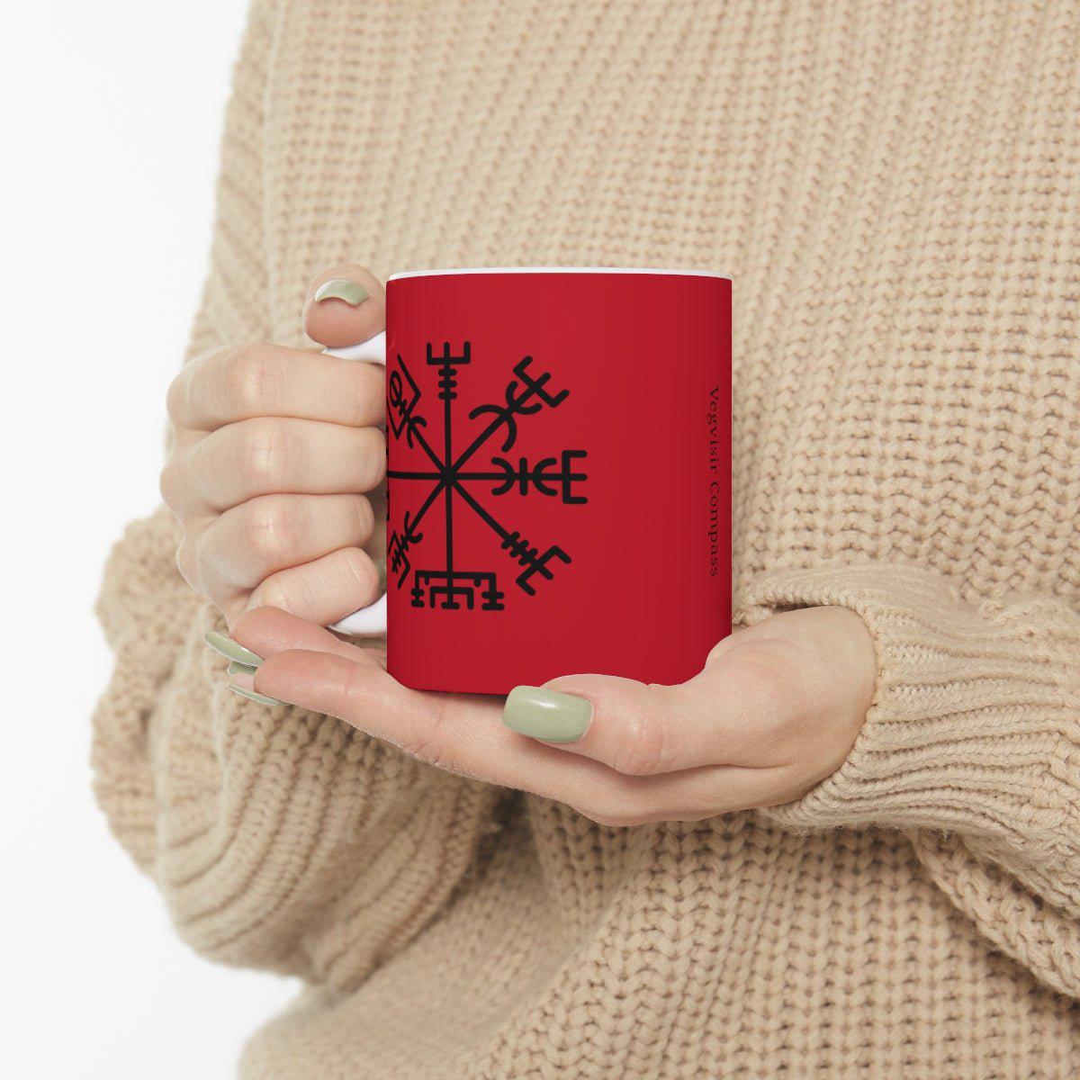 Viking Vegvisir Rune Coffee Mug