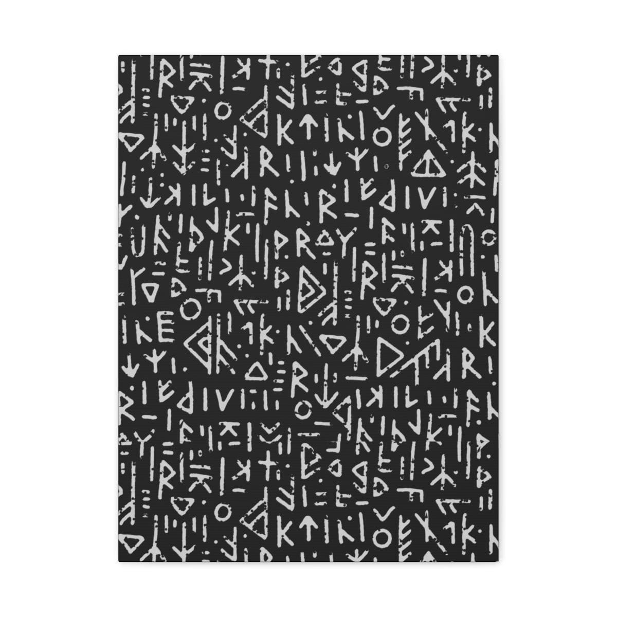 Viking Waymarker Abstract Modern Canvas - Ready to Hang Viking Wall Art