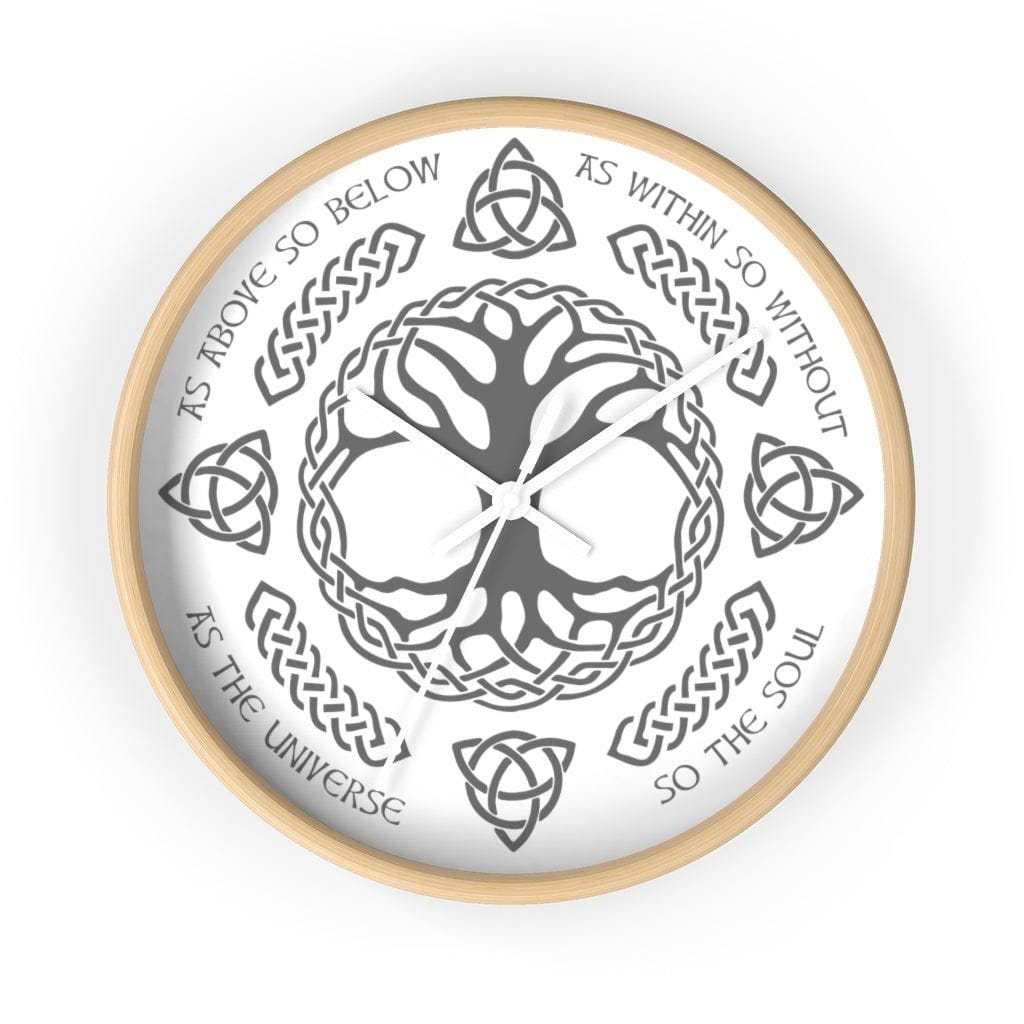 Viking Tree of Life Wall Clock
