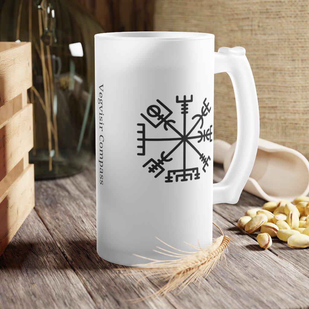Frosted Glass Beer Mug