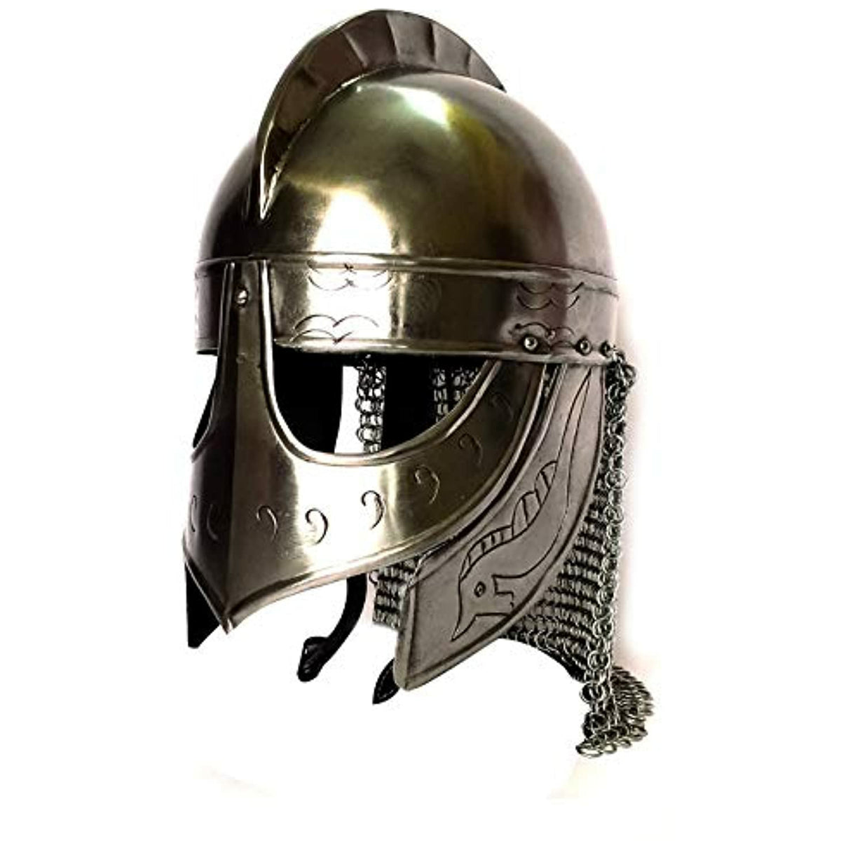 Valsgarde Helm in Stainless Steel - Viking Helmet Armor