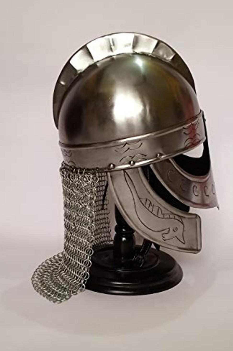 Valsgarde Helm in Stainless Steel - Viking Helmet Armor