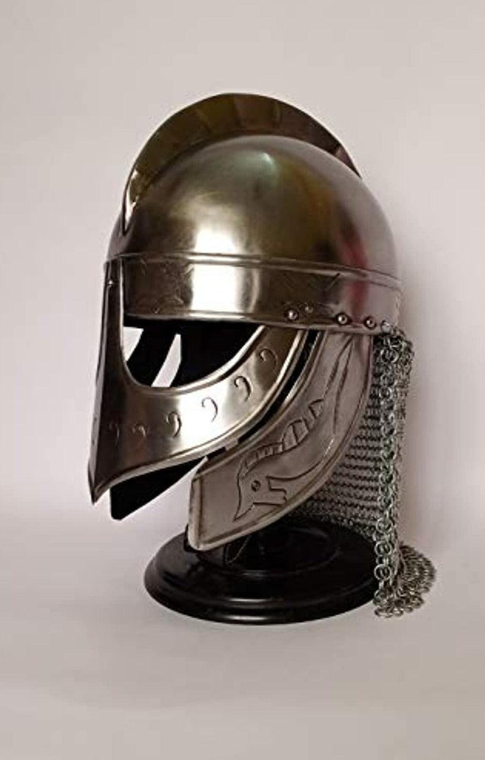 Valsgarde Helm in Stainless Steel - Viking Helmet Armor