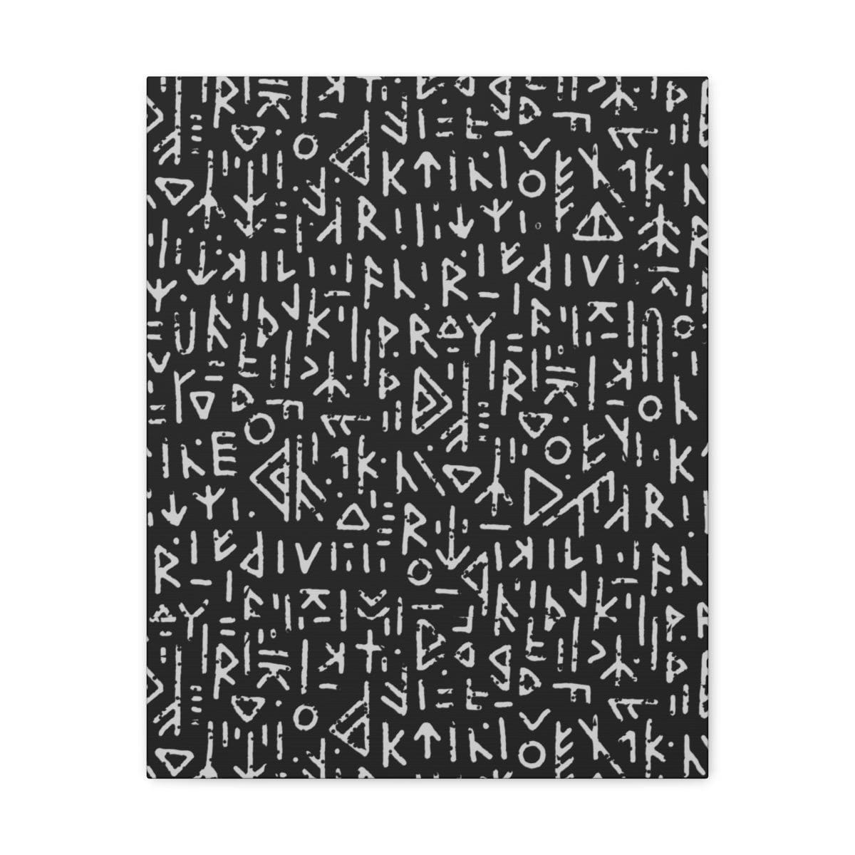 Viking Waymarker Abstract Modern Canvas - Ready to Hang Viking Wall Art