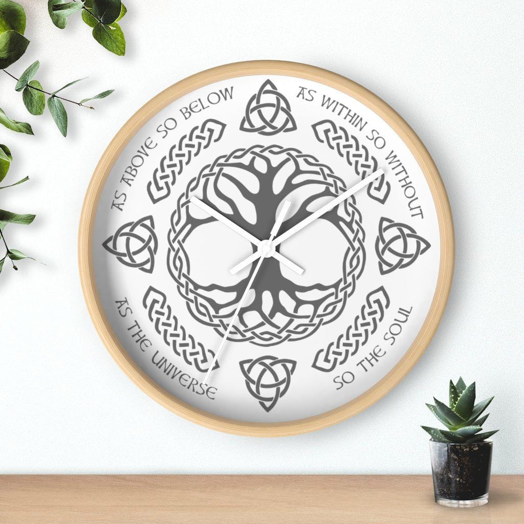 Viking Tree of Life Wall Clock