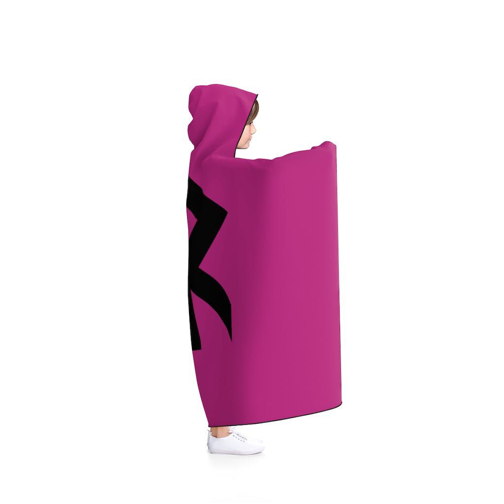 Viking Energy Rune Symbol Hooded Blanket