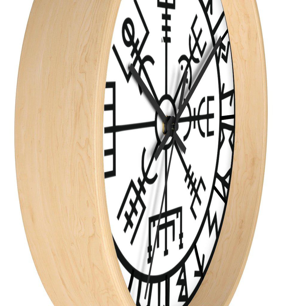 Viking Vegvisir Wayfinder Compass Wall clock