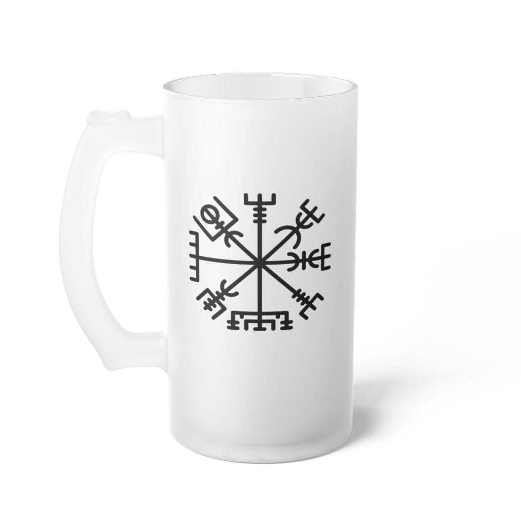 Frosted Glass Beer Mug