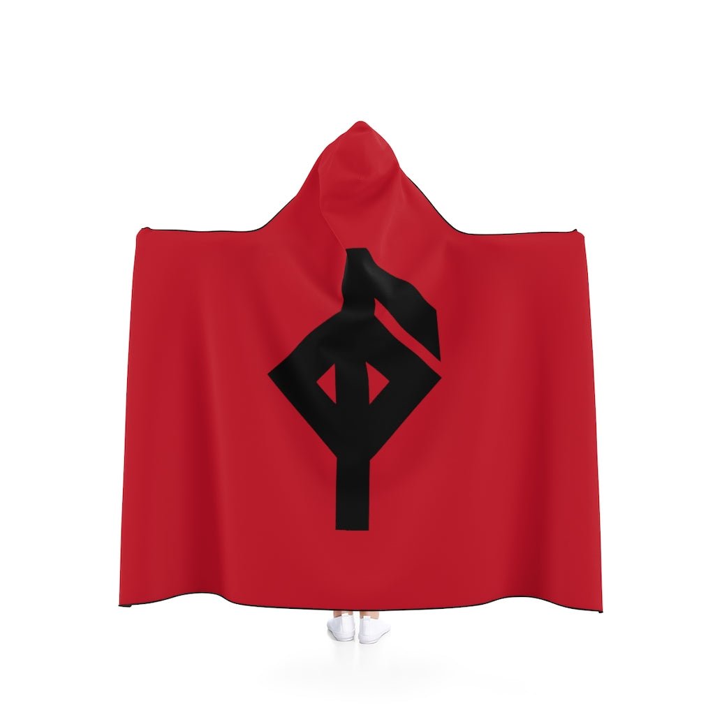 Viking Health Rune Symbol Hooded Blanket