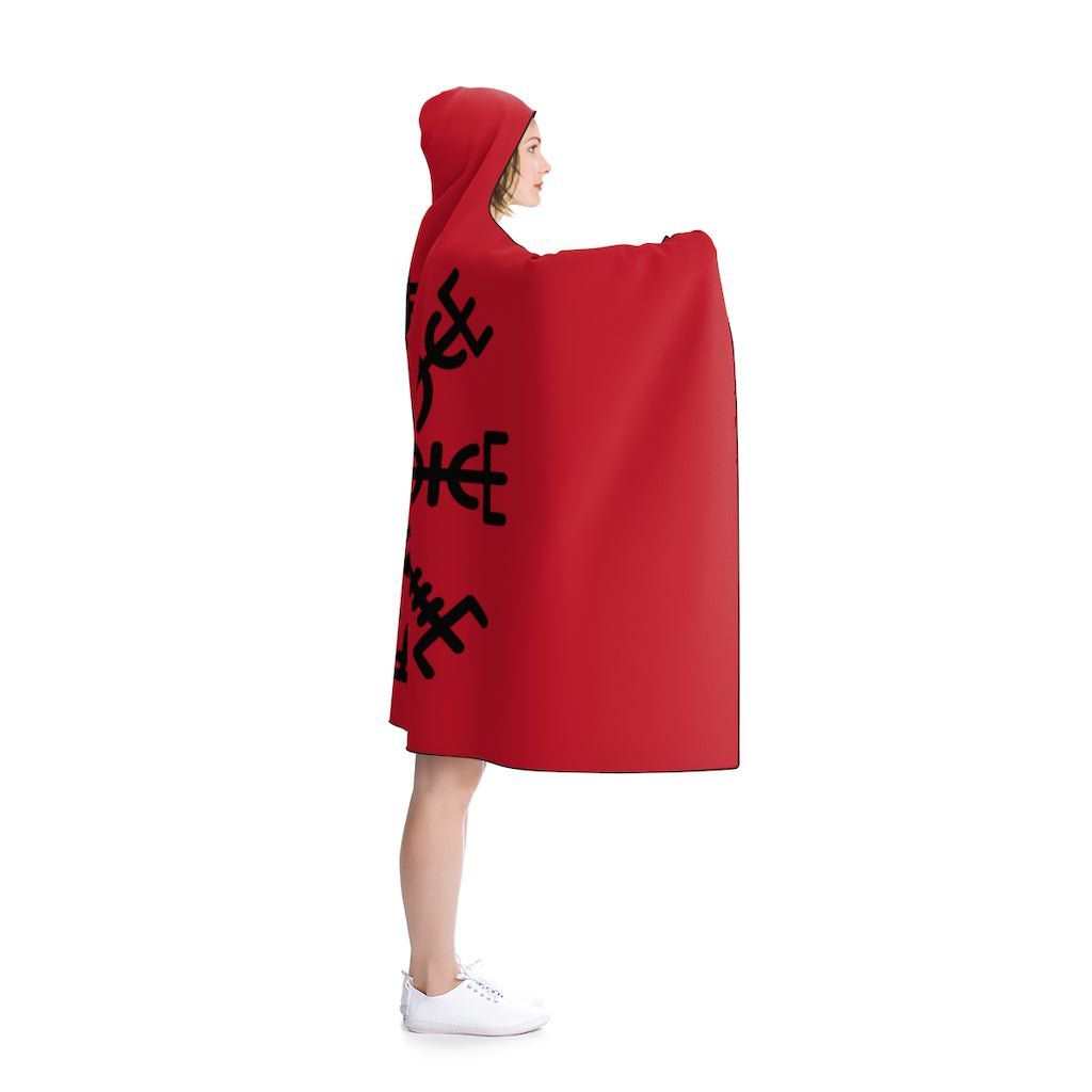 Viking Compass Adult Hooded Blanket
