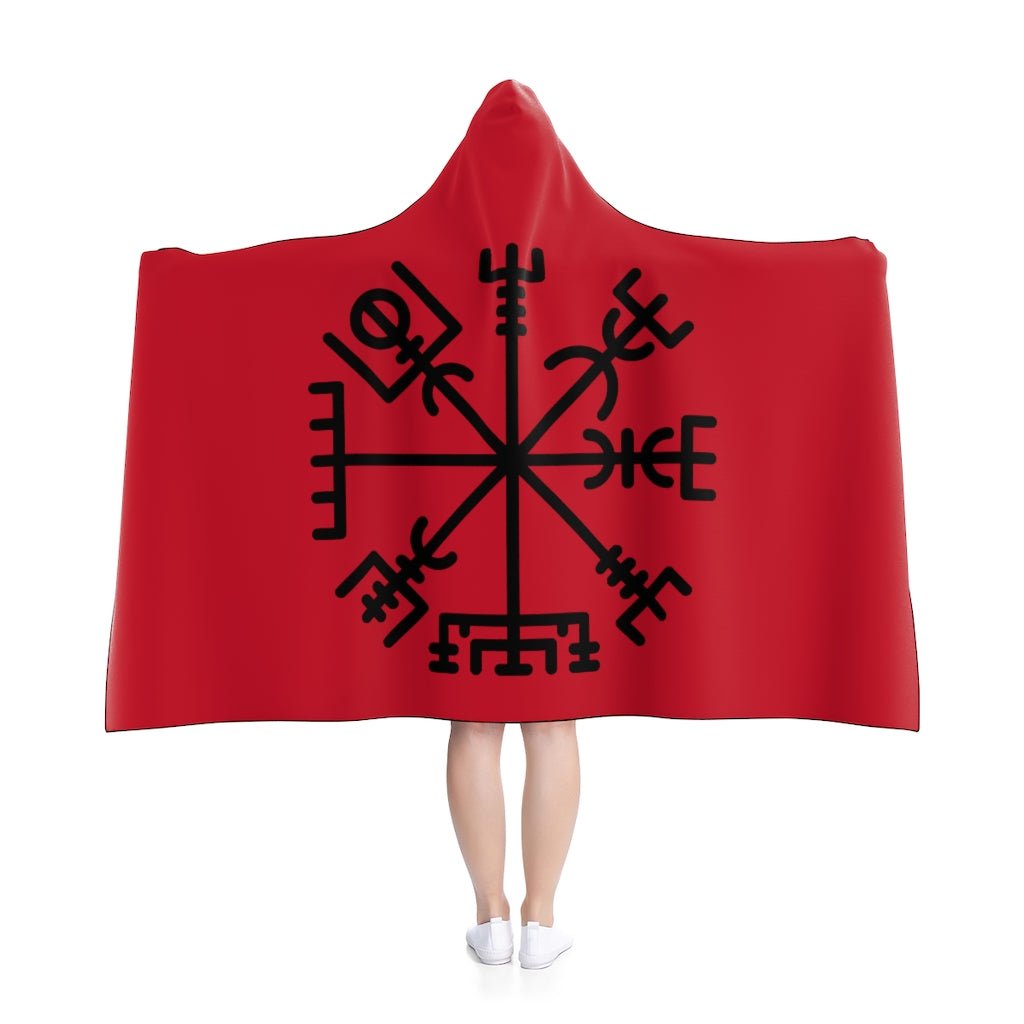 Viking Compass Adult Hooded Blanket