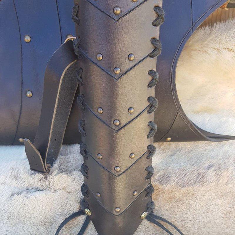 Leather Back Arrow Holder Quiver