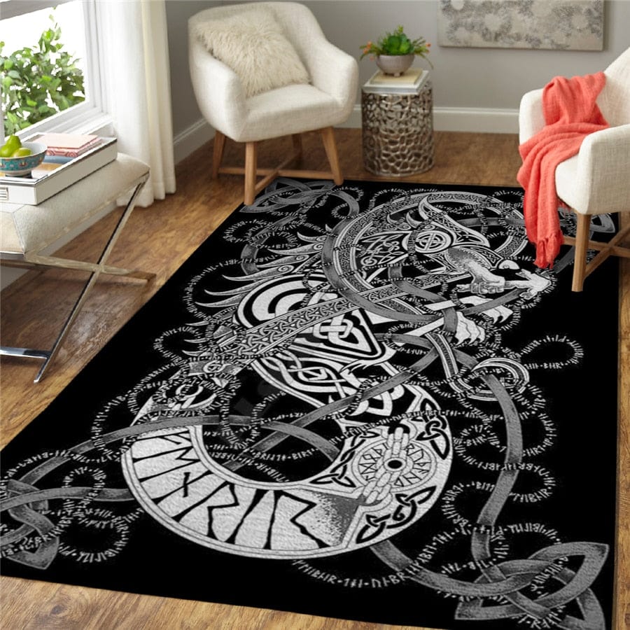 Loomed Floor Rug Viking Decor