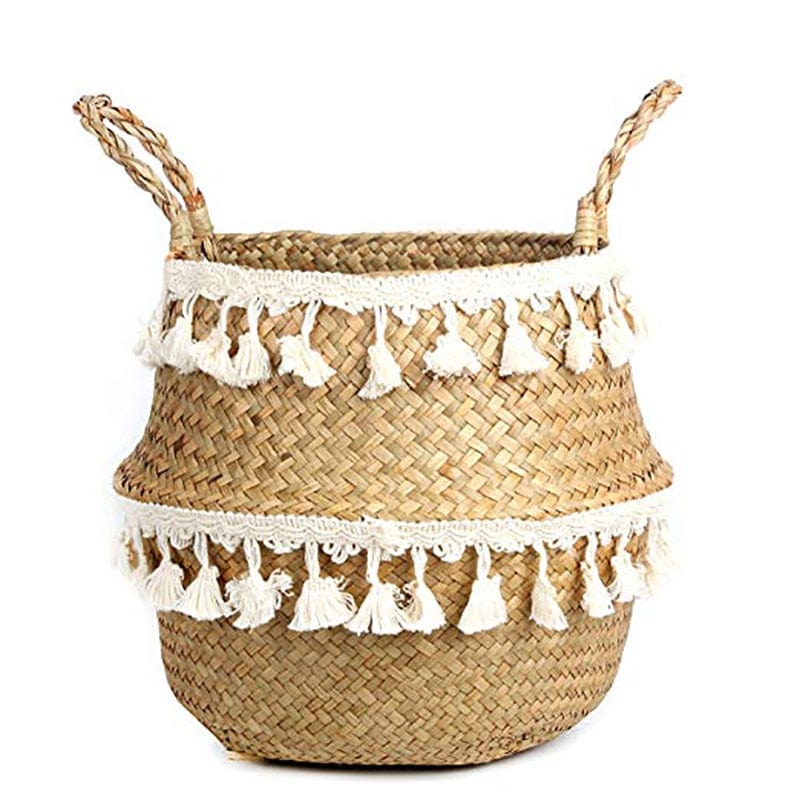 Hand Woven Natural Baskets Norse Decor