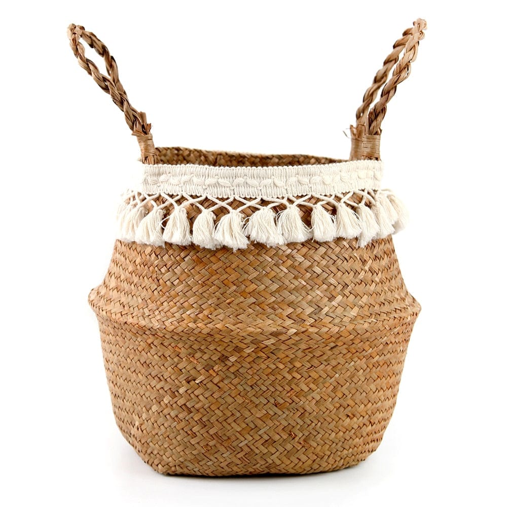 Hand Woven Natural Baskets Norse Decor