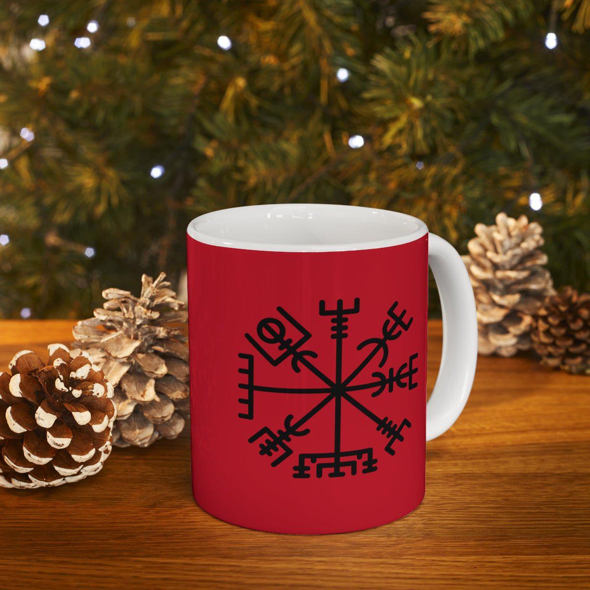 Viking Vegvisir Rune Coffee Mug