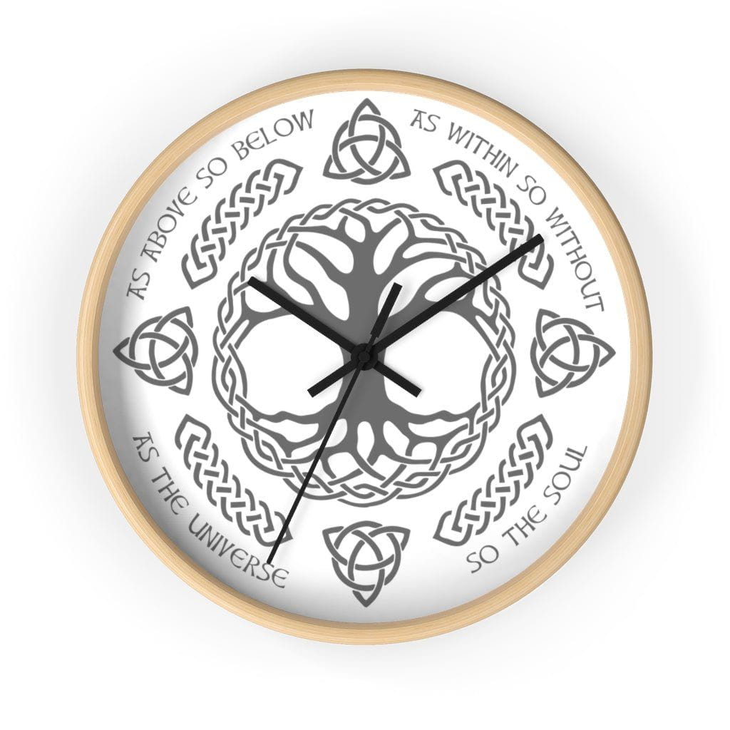 Viking Tree of Life Wall Clock