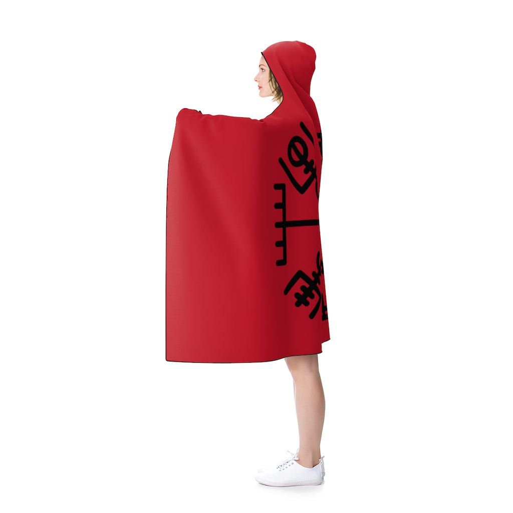 Viking Compass Adult Hooded Blanket