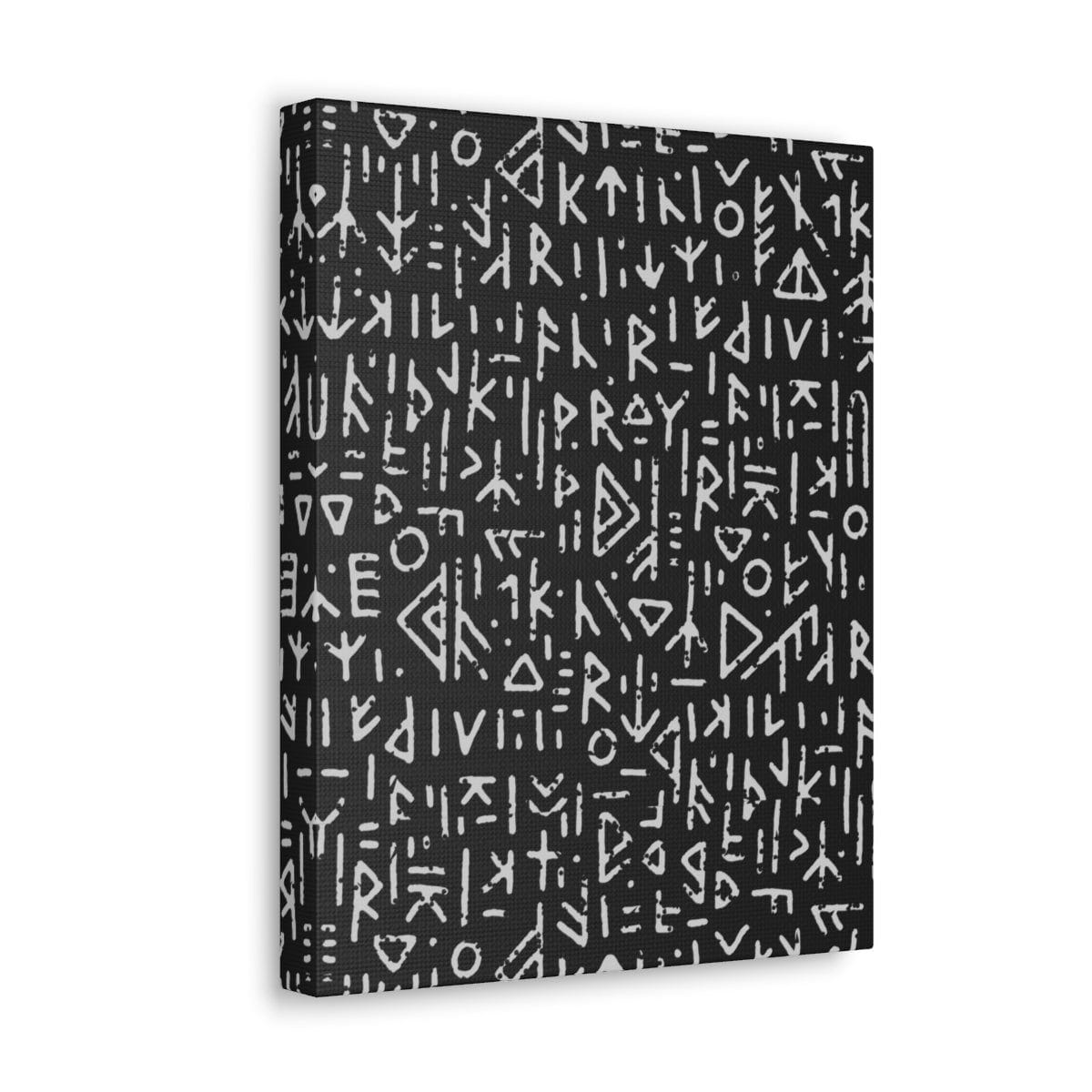 Viking Waymarker Abstract Modern Canvas - Ready to Hang Viking Wall Art