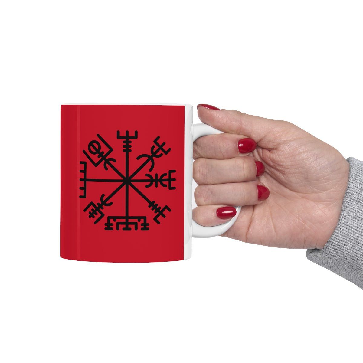 Viking Vegvisir Rune Coffee Mug